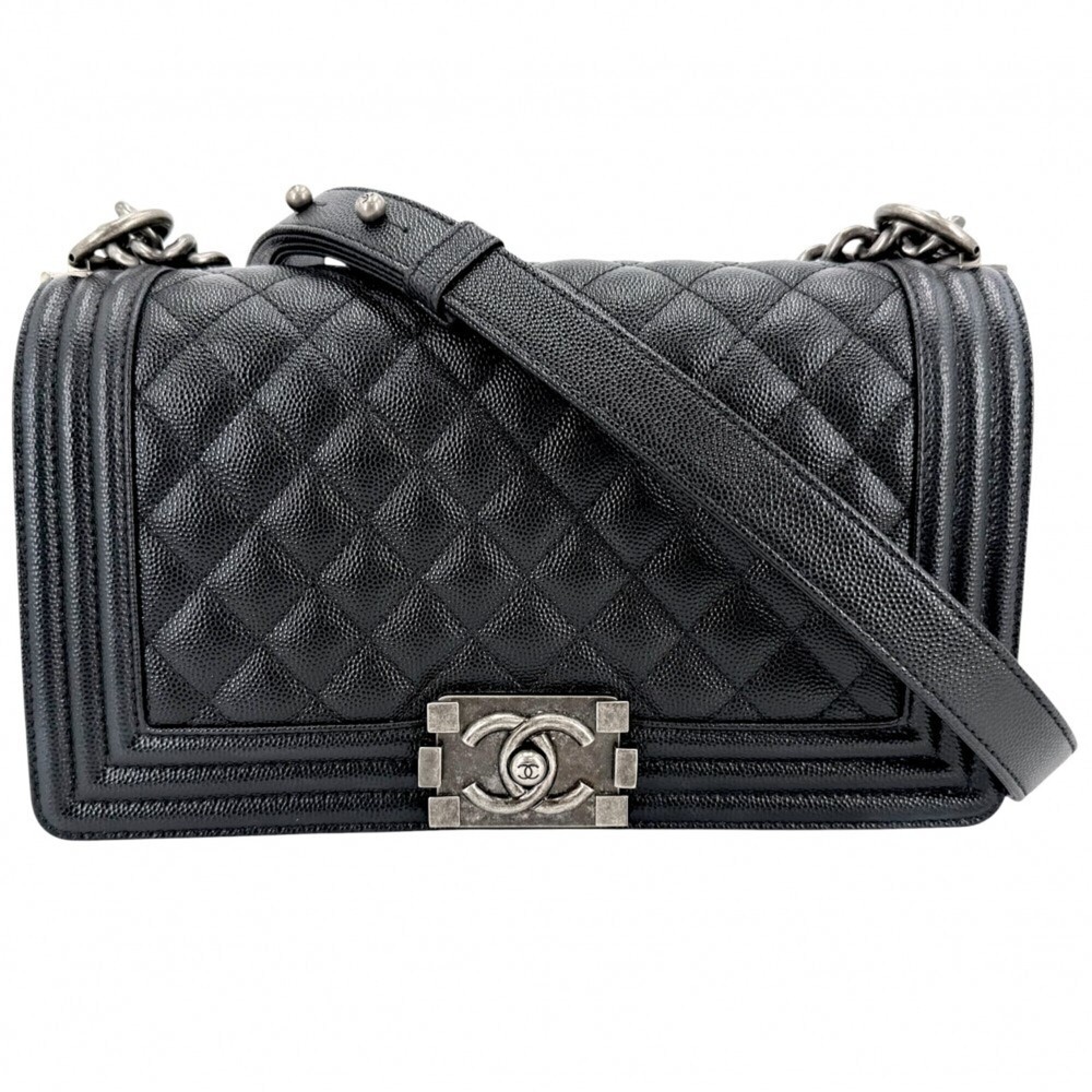 Chanel shoulder bag for women, Matelassé Boy Chanel, Coco Mark, bag, crossbod...